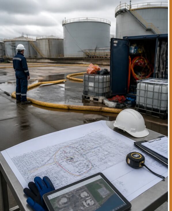 Разработка плана ликвидации разливов нефти в Устях-Джегуте