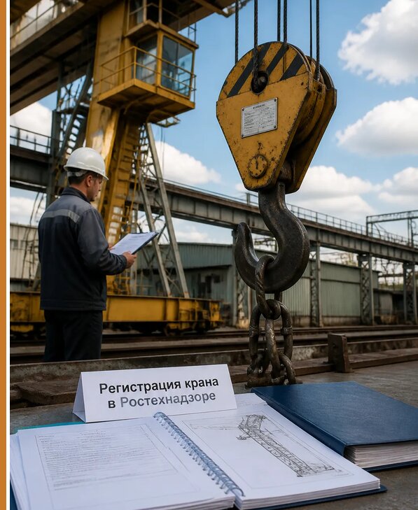 Регистрация крана в Ростехнадзоре в Устях-Джегуте от 15185 р. | Авеста ОТиПБ
